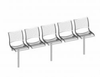 Multi-seat Unit Exposit, 5-seater, Fixed - 5316899 - Erlau