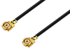 UMCX 2.1 Plug to UMCX 2.1 Plug Cable 6 Inch Length Using 0.81mm Coax, RoHS - PE3CA1056-6 - Pasternack