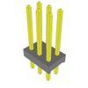 Headers, Male Pins - 612-MTMM-103-08-G-D-300-ND - DigiKey