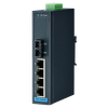 4FE+1FE SC Multi-mode Unmanaged Ethernet Switch -- EKI-2525M-BE - Image