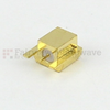 SMP Male (Plug) Full Detent PCB Connector End Launch, Solder, Gold Plated Brass Body, Length 0.25 In - SC5370 - Fairview Microwave Inc.