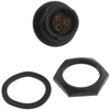 Circular Connector Receptacle Size 12, 3 Position Panel; Product Range Switchcraft/conxall - 89F4187 - Newark, An Avnet Company