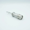 MS High Voltage Series, Multipin Feedthrough, 4 Pins, 12,000 Volts, 7.5 Amps per Pin, 0.05″ Moly Conductors, 1.18″ QF / KF Flange - A6079-1-QF - MPF Products, INC.