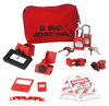 Breaker Lockout Sampler Pouch With Brady Safety Padlocks & Tags - 99296 - Brady Corporation
