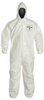 Dupont Safespec SL127B WH White Medium Tychem SL Chemical-Resistant Coveralls - Fits 24 1/4 in Chest - 27 1/2 in Inseam - SL127B MD - SL127B MD - R. S. Hughes Company, Inc.