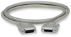 DB15 Molded Shielded Data Cable M/F 15Ft. With Thumbscrews -- EGM16T-0015-MF - Image