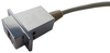 Usb Cable, Bulkhead Jack/plug, 12In Grey; Connector A L-Com - 13J3629 - Newark, An Avnet Company