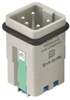 Heavy Duty Insert, Plug, 4Pos, 1.5Mm2; Product Range Harting - 44W9956 - Newark, An Avnet Company