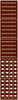 Brady B-946 White on Brown Vinyl Self-Adhesive Pipe Marker - 2 1/4 in Height - 1/2 in Character Height - 2 3/4 in Length - Printed Msg = MEDIUM PRESSURE NATURAL GAS with Right Arrow - 7392-3C - 754473-67687 - R. S. Hughes Company, Inc.