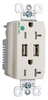 Duplex/Single Receptacle -- TR-8300HUSBLA - Image
