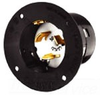 Locking Flanged Male Base Inlet - CS8375MBWP - Hubbell Incorporated