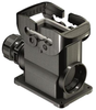 Heavy Duty Housing, 10B, 2 Lever, Panel; Connector Body Material Harting - 01AH0620 - Newark, An Avnet Company