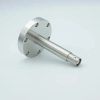 SHV-20 Coaxial Feedthrough, 1 Pin, Grounded Shield, 2.75″ Conflat Flange - A2095-1-CF - MPF Products, INC.