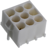 Power Conn, Header, 9Pos, 3Row, 6.35Mm; No. Of Contacts Amp - Te Connectivity - 52K3826 - Newark, An Avnet Company