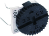 Trimmer Potentiometer, 100 Ohm 1Turn Through Hole; Trimpot Type Bourns - 32K8085 - Newark, An Avnet Company