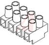 SERIES 39100 TWO-SCREW TERMINAL STRIP 12.00MM (.472) 600V - 70191202 - Allied Electronics, Inc.