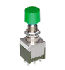Bushing Mount Miniature Pushbuttons - MB2011SS1A02-BA - NKK Switches