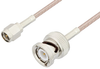 SMA Male to BNC Male Cable 36 Inch Length Using RG316 Coax, LF Solder, RoHS - PE3C2360LF-36 - Pasternack