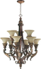 6230-9-88 Large Chandeliers-Glass Shade - 730080 - Capital Lighting, Inc.