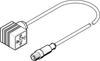 Connecting cable - NEBC-A1W3-K-0.3-N-M12G5 - Festo Corporation
