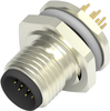 Sensor Conn, 12Pos, Plug, M12, Panel; Product Range Te Connectivity - 94AC3469 - Newark, An Avnet Company