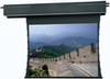 Square Format Tab Tensioned Ceiling Recessed Electric Front Projection Screen. - Square Format - Visual Sound, Inc.