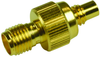 Rf/coaxial Adapter, Sma Jack-Smc Jack; Convert From Coax Type Amphenol Rf - 92C7323 - Newark, An Avnet Company