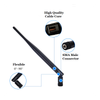 868MHz 5dBi Rubber Duck Antenna With SMA Male Movable Connector - ET-8685R-SMMO - Eteily Technologies India Pvt. Ltd.