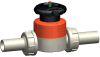Valves - Plastic-Valves - diaphragm-Valves - 2-way-diaphragm-Valve -- 167514122 - Image