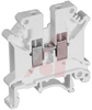 UK 5 N White IEC Screw Clamp Terminal Block - 30-10 AWG -- 70169371