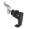 Compression Latch, Lift & Turn, Small Size, Handle Style, No Restriction, Non-Locking, Zinc Alloy, Powder Coat, Black - 62-10-15 - Southco