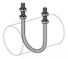 U Bolt - Non Metric -- PS 137 1 1/2 - Image