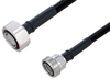 Outdoor Rated 7/16 DIN Male to 7/16 DIN Female Low PIM Cable 101.5 cm Length Using SPO-375 Coax Using Times Microwave Parts - PE3C6503-100CM - Pasternack