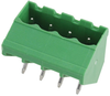 Terminal Block Pluggable Socket, 4 Position; Gender Amphenol Anytek - 99R4184 - Newark, An Avnet Company