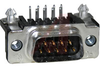 RT ANGL POST D-SUB CONNECT;METAL;PLUG W/4-40&BDLCK;9 - 70041642 - Allied Electronics, Inc.