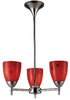 10154/3PC-FR Mini Chandeliers-Glass Shade - 691114 - Capital Lighting, Inc.