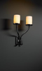 POR-8785-10-SAWT-MBLK Sconces-Double Glass - 494737 - Capital Lighting, Inc.