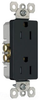 Duplex/Single Receptacle -- 885-TRBK - Image