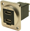 Dual Usb Adapter, Type C Rcpt-Plug Rohs Compliant Cliff Electronic Components - 70AH6192 - Newark, An Avnet Company