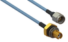 Rf Coax Cable, Sma Plug-Sma Bhd Jack, 6; Connector To Connector Amphenol Sv Microwave - 77AH7427 - Newark, An Avnet Company