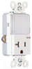Duplex/Single Receptacle - PS8-HWLW - Selecta Products