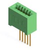 Card Edge Conn, Single, 5Pos, Wire Wrap; Card Edge Connector Type Edac - 66AJ1219 - Newark, An Avnet Company