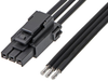 Cable, 3P Ultra-Fit Rcpt-Free End, 5.9; Connector To Connector Molex - 36AJ2863 - Newark, An Avnet Company