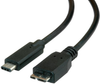 Usb Cable, 3.1 Type C-Micro B Plug, 0.5M; Connector To Connector Roline - 84Y6744 - Newark, An Avnet Company