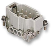 Insert, Male, 6P+E, 16A, 500V; Product Range Ilme - 28W1265 - Newark, An Avnet Company
