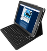 Silver Blue Wireless iPad Keyboard with Luxury Case - S76BWC - WETKEYS, LLC