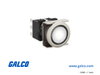 IDEC Pushbutton Illuminated - LB6ML-M1T14PW - Galco Industrial Electronics