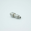 SMA Coaxial Feedthrough, 50 Ohm Matched Impedance, 1 Pin, Grounded Shield, Double-Ended, 0.495″ Dia SS Weld Adapter, Without Air-side Connector - A0645-2-W - MPF Products, INC.