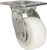 4" White Nylon Swivel Caster -- 8161788 - Image
