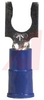Fork Terminal; Flat Tongue Portion; 16 to 14 AWG; 600 V (Max.) Building Wire - 70113757 - Allied Electronics, Inc.